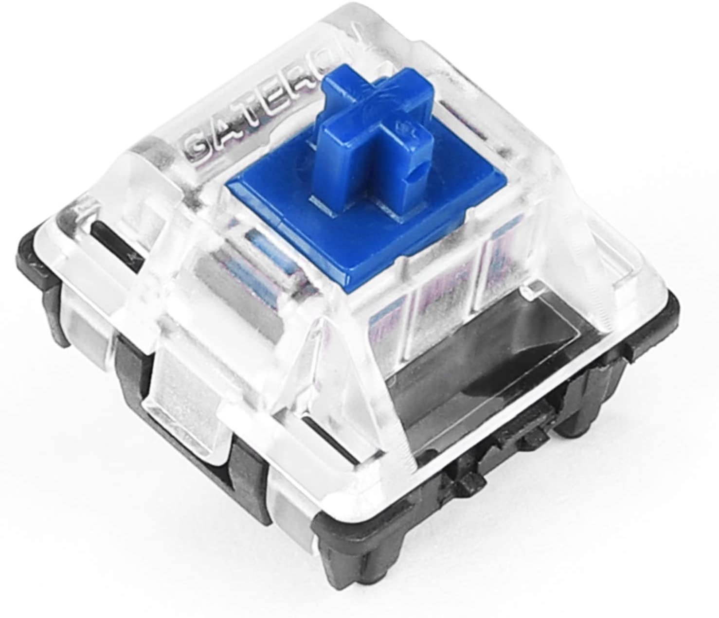 Gateron Optical Switch DIY Replaceable Switches for Mechanical Gaming Keyboard (10 PCS Blue Switch) (Multiple)