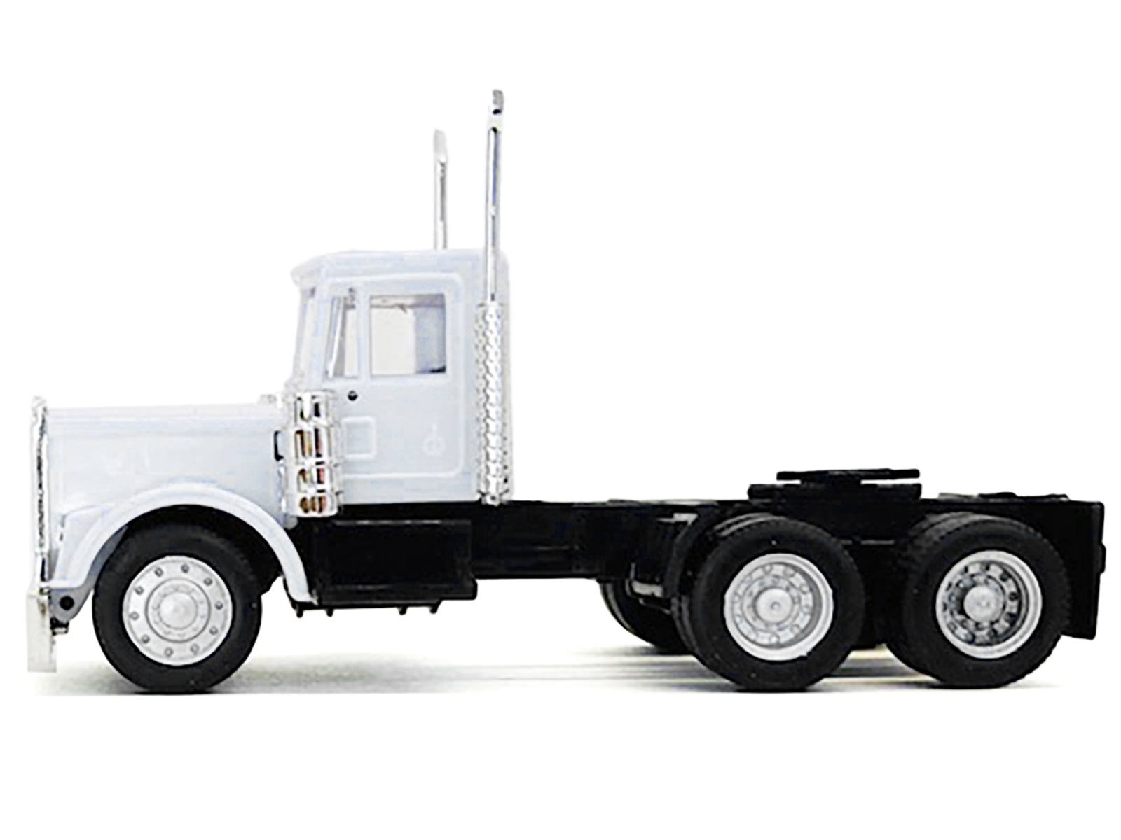 Kenworth T880 Winch Truck with Pinnacle Frac Tank Trailer White and Viper Red 1/34 Diecast Model by First Gear