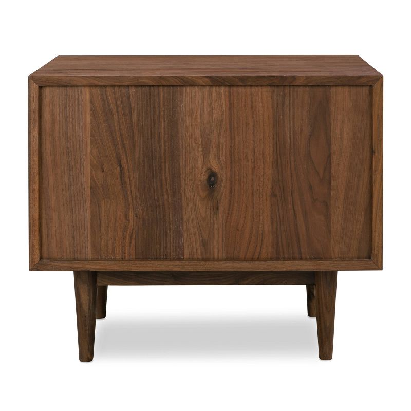 Zane Nightstand Walnut - Poly & Bark
