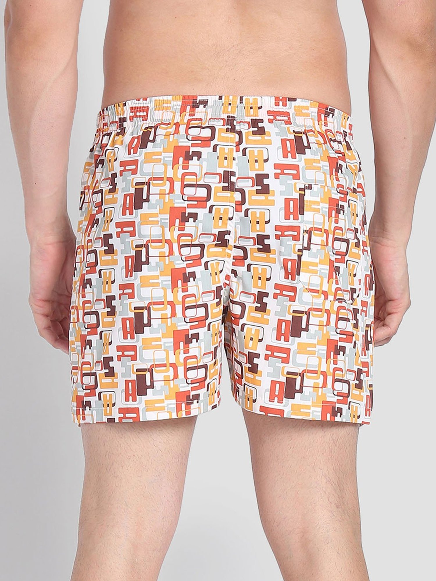 U.S. Polo Assn. Multicolor Cotton Regular Fit Printed Boxers