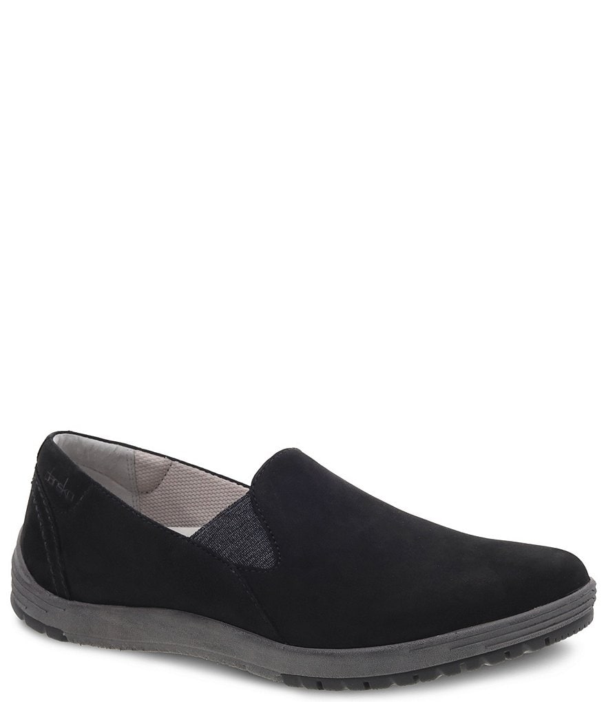 Dansko Laraine Waterproof Nubuck Leather Slip-Ons