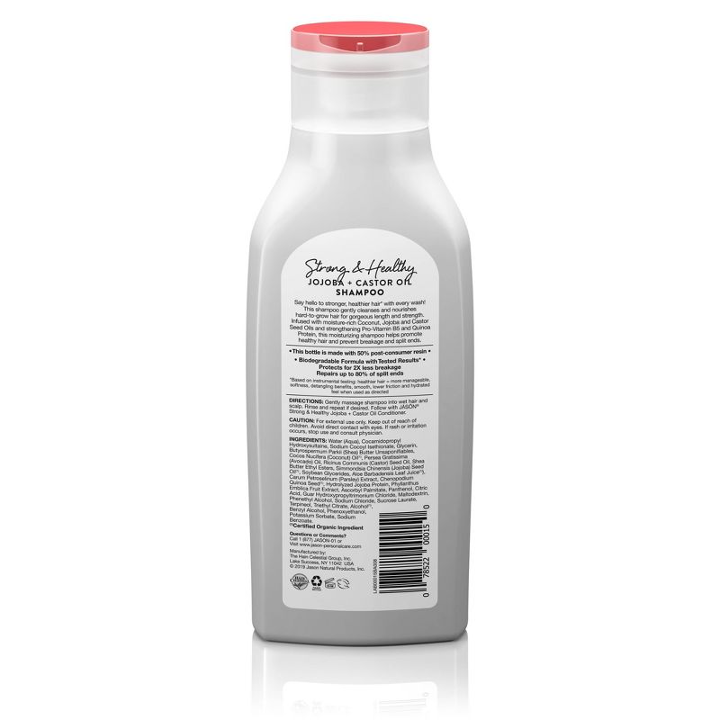 Jason Long & Strong Jojoba For Healthy Hair Growth Shampoo - 16 fl oz