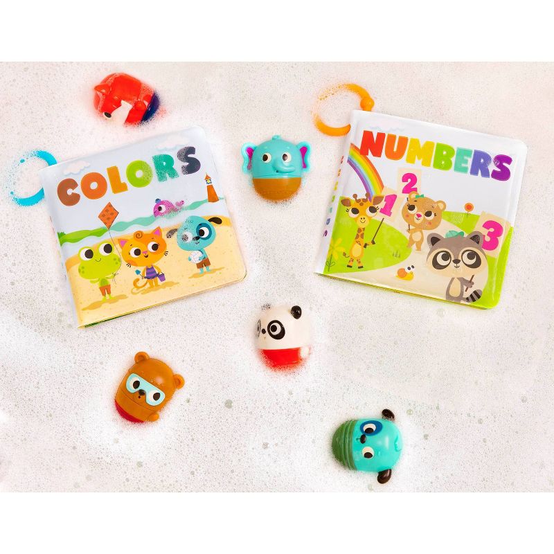 Land of B. Numbers Bath Book Tub Time Books