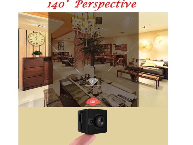 1080P SQ12 Mini DV IR Night vision Spy Camera Support Motion detecting TV OUT Max 32GB