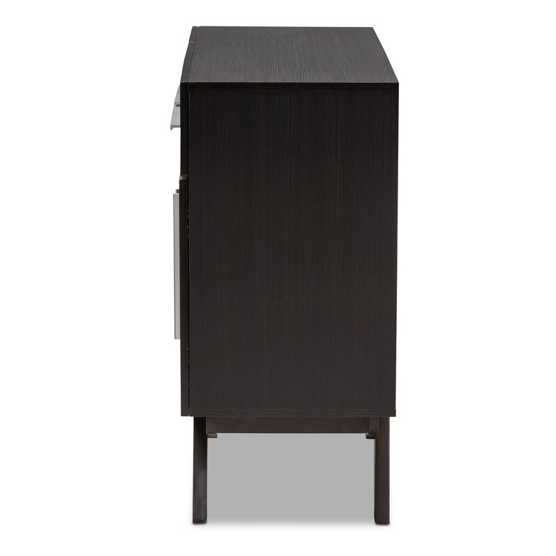 Carmel Sideboard Dark Brown/Black - Chique
