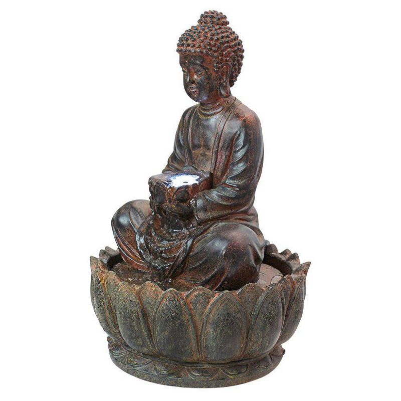Endless Serenity Buddha Sculptural Fountain - Acorn Hollow