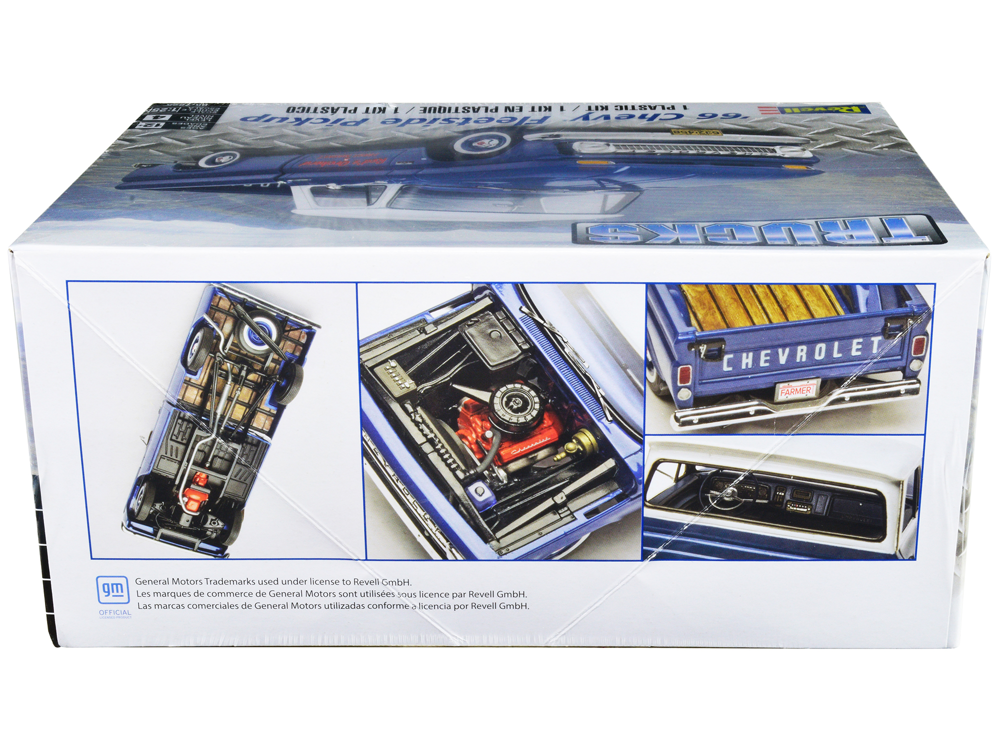 Level 4 Model Kit 1978 Chevrolet Blazer Pickup Truck "Pulled Pork Pulldozer" 1/24 Scale Model by Revell