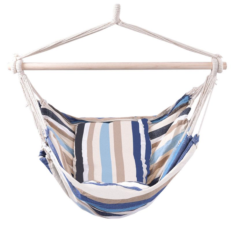 Key West Quilted Stripe Hammock - Blue