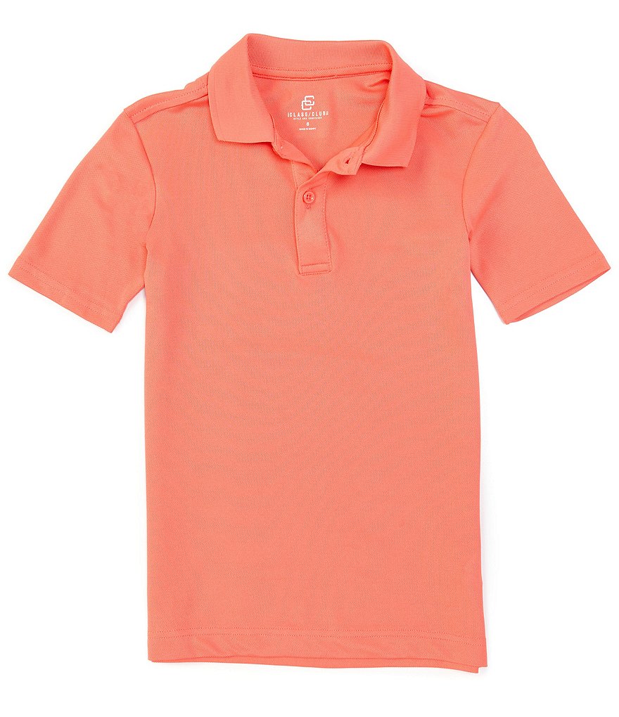 Nautica Big Boys 8-20 Short-Sleeve Vertical Logo Polo