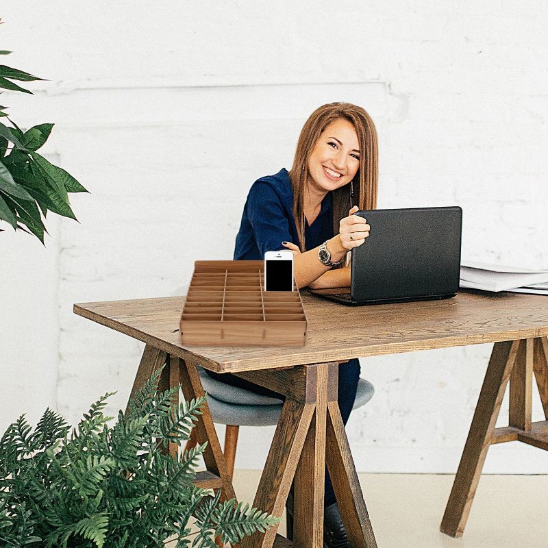 74cm Multifunctional Table Cell Phone Mount Holder 360 Adjustable Universal Gooseneck Smartphone Stand for Desk (Wathet)