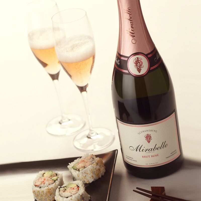 Schramsberg Mirabelle Brut Rosé Sparkling Wine - 750ml Bottle