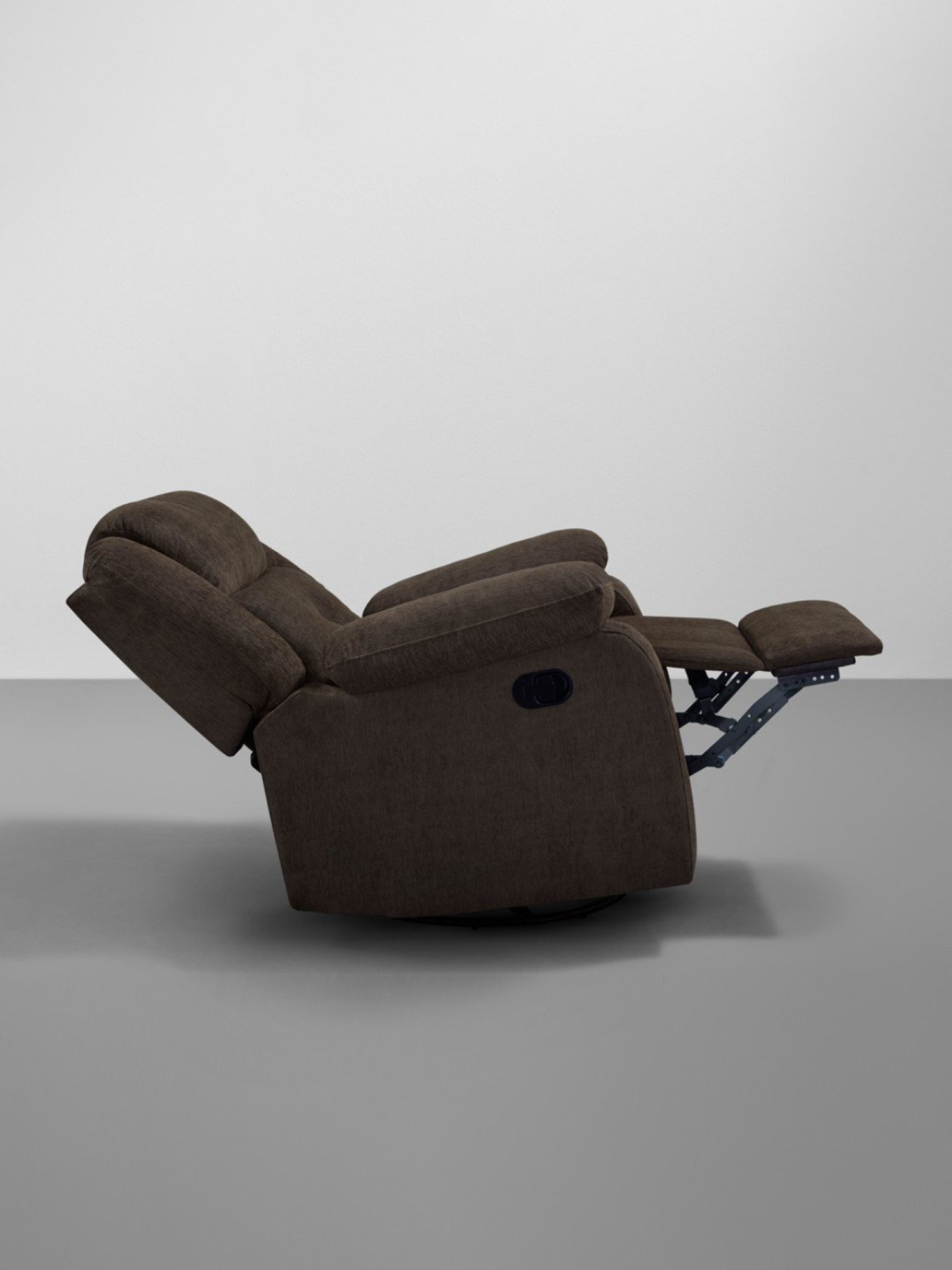 Sleepyhead RX7 Egyptian Brown Fabric Rocking & Revolving Single Seater Recliner
