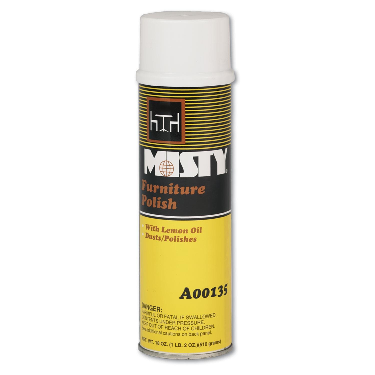 Misty Furniture Polish Citrus Scent 20 oz. Aerosol Can 1001520