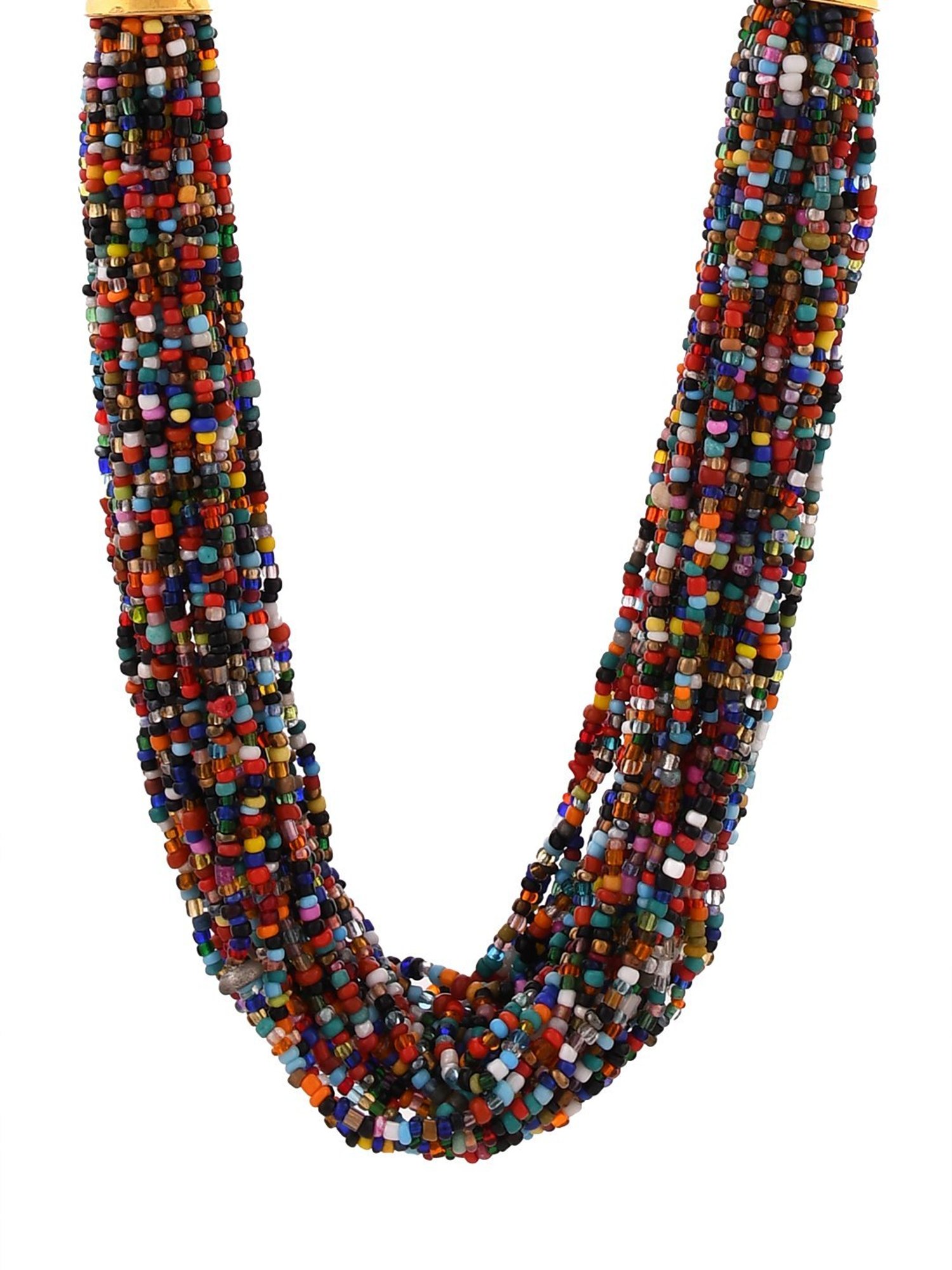 Imli Street Multicolor Long Beaded Handcrafted Necklace