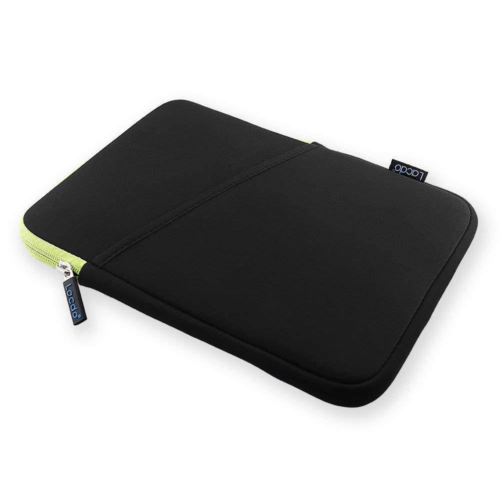 Lacdo Shockproof Tablet Sleeve Case for iPad Pro 10.5 inch | 9.7 inch New iPad | iPad Pro | iPad Air 2 | iPad 4, 3 | Samsung Galaxy Tab 10.1 Inch Protective Bag, fit Apple Smart Keyboard, Green/Black