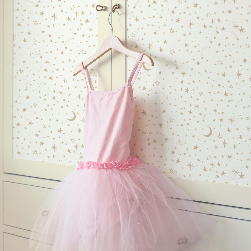 RoomMates Twinkle Little Star Peel & Stick Wallpaper Gold