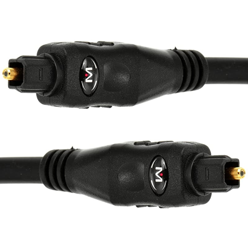 Toslink Cable 10 Feet Optical Digital Audio Cable