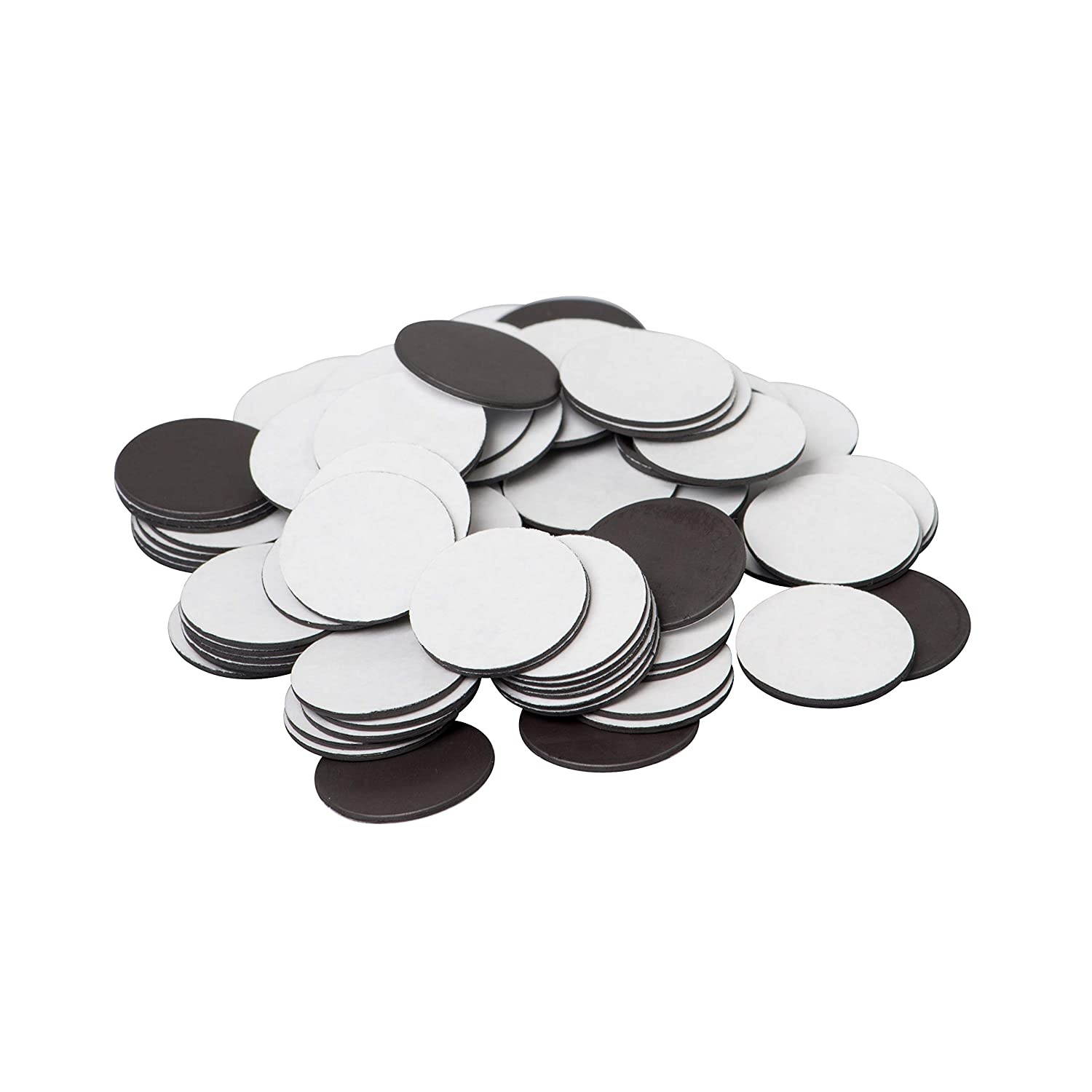 Dowling Magnets 735007 Adhesive Magnet Dots, 5.5" Height, 1" Width, 3.5" Length (Pack of 100)