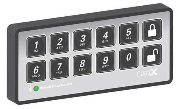 COMPX NATIONAL TP-150-G Access Control Keypad,Plastic