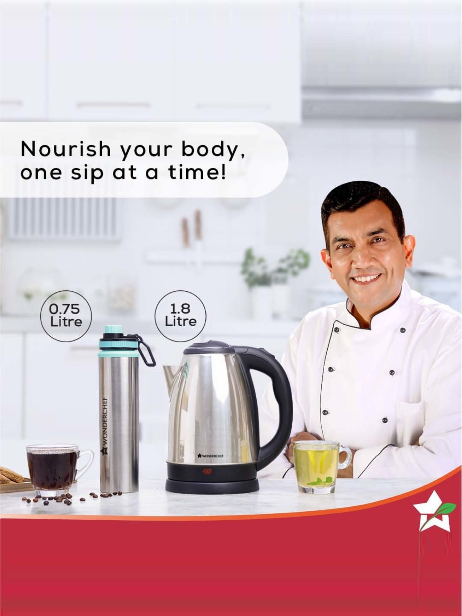 Inalsa 1400W 1.7L Electric Kettle