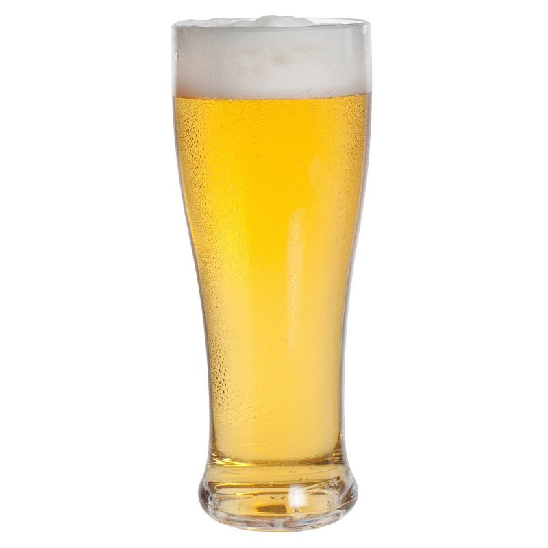 CreativeWare Set of 8 Pilsner Glasses 22oz Acrylic