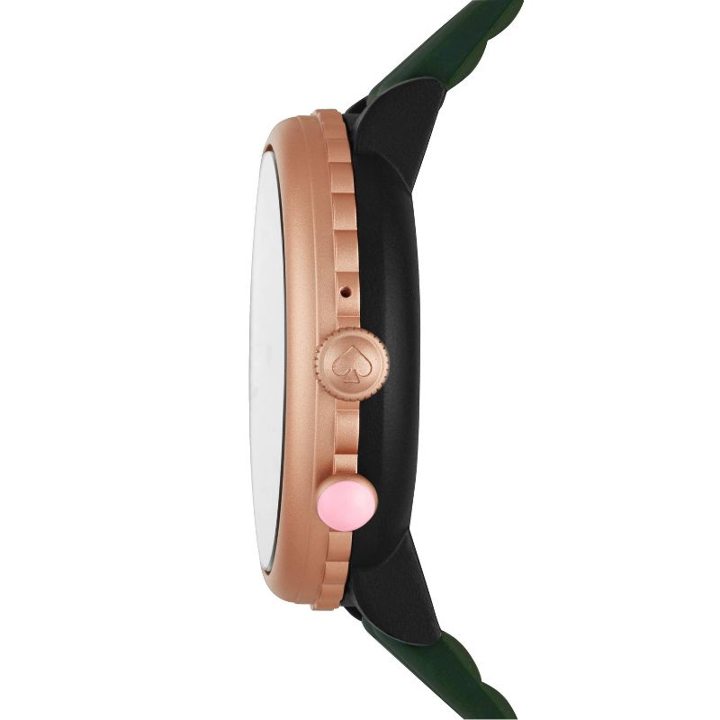 Kate Spade New York Sport Smartwatch 41mm - Rose and Black with Green Silicone
