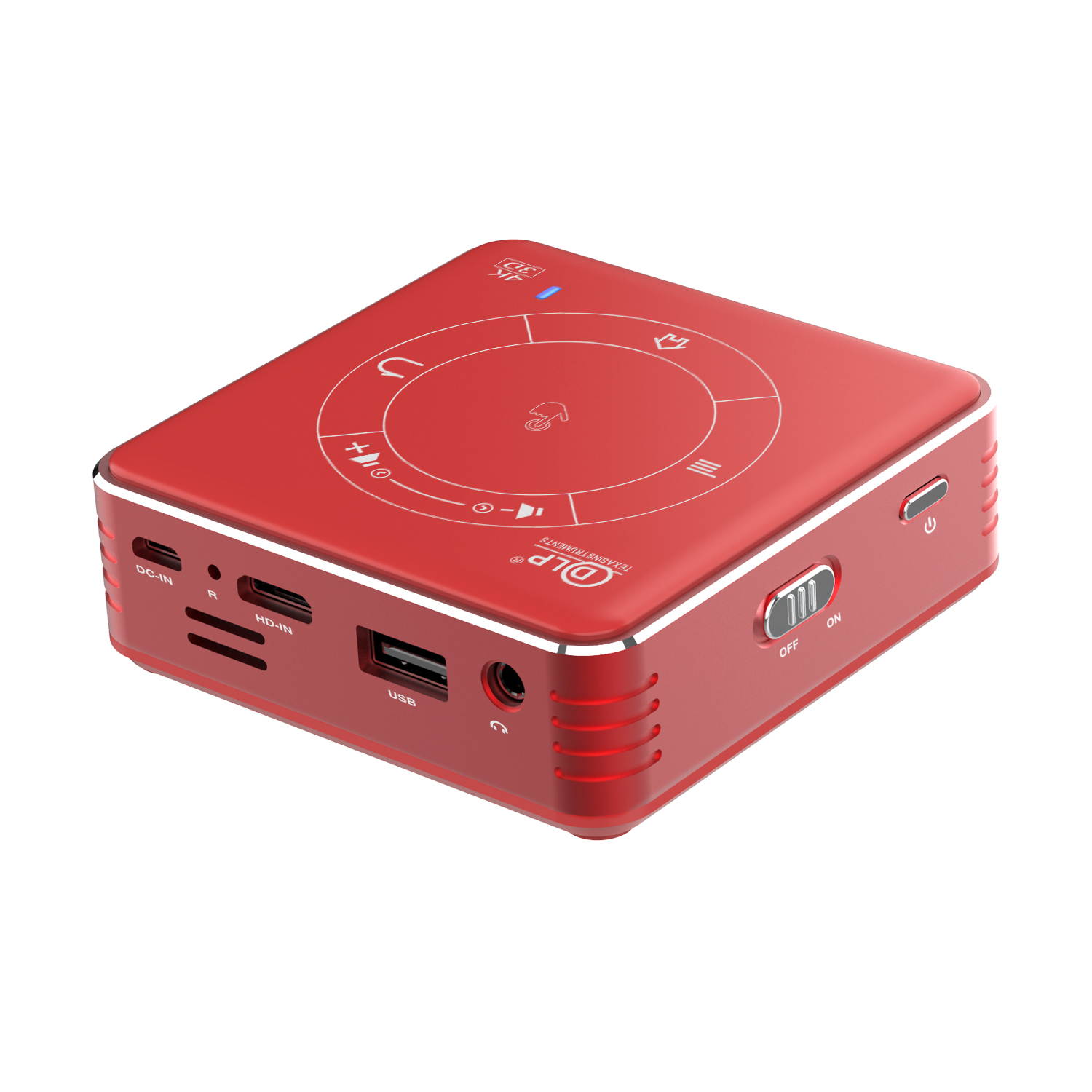 Raypodo New Arrival Android 9.0 3D 4K smart touchpanel projector