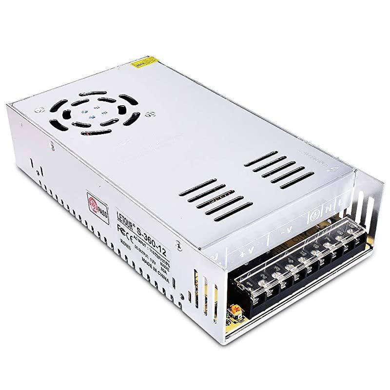 DC Power Supply 30A AC 96V240V Converter Adapter Universal Regulated Switching Power Supply olt 360W LED Power Supply for LED StripCCTV Radio Computer Project 30A 360W
