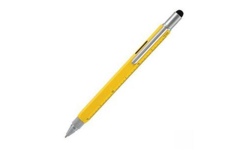 Mobile Edge Measpm3 Tech Pen Multi-tool Twist Pen & Stylus Combo (yellow)