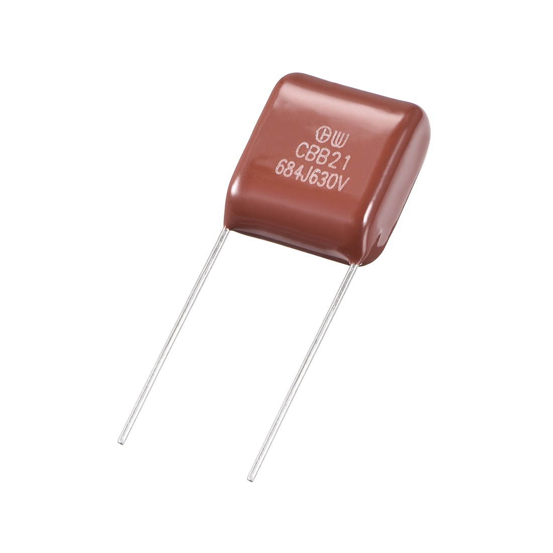 CBB21 Metallized Polypropylene Film Capacitors 630V 0.68uF for Electric Circuits Energy Saving Lamp 10pcs