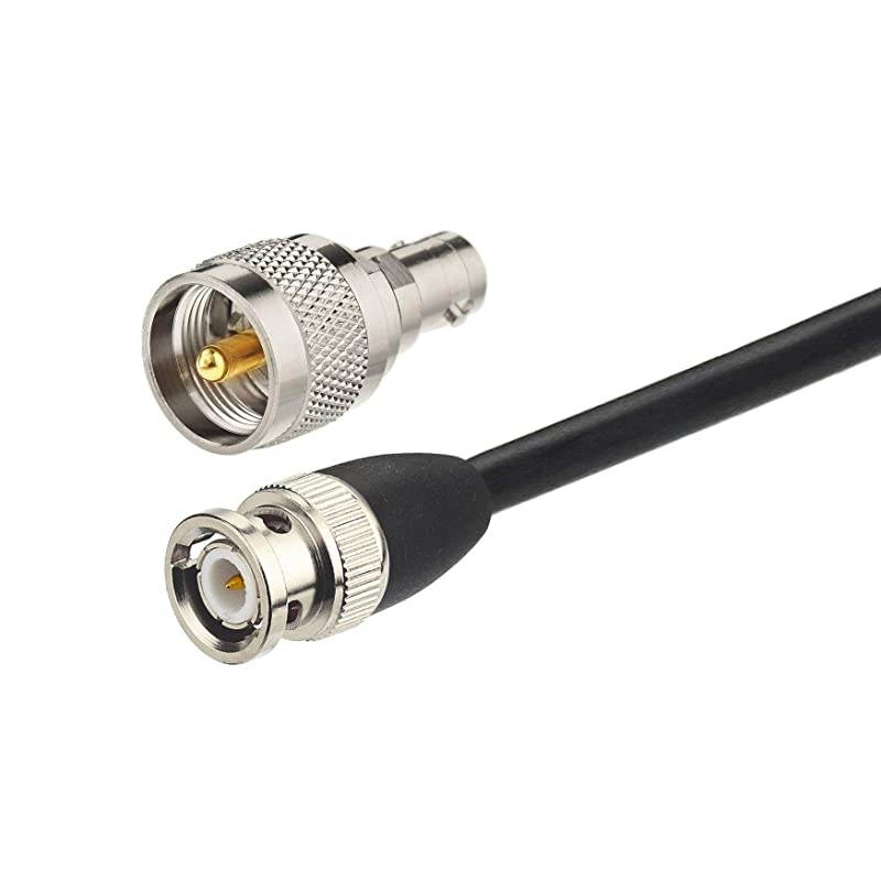 CB Antenna 27MHz CB Radio Antenna Soft Whip Magnetic Base CB Antenna BNC & PL259 Male Compatible with Cobra Midland Uniden Maxon President Portable Handheld CB Radio Car Mobile Radio Scanner