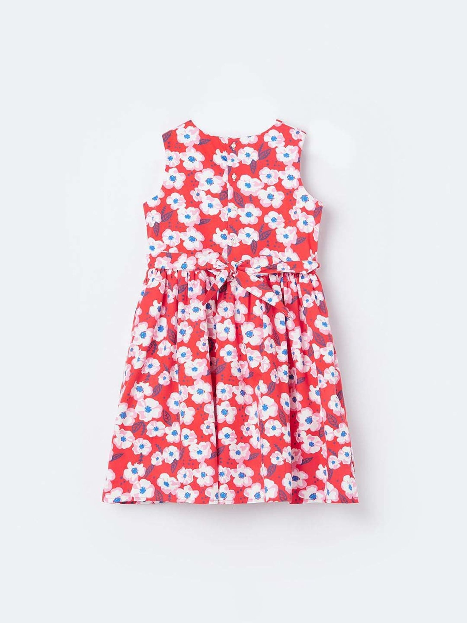 Fame Forever by Lifestyle Girls Peach Cotton Floral Dress