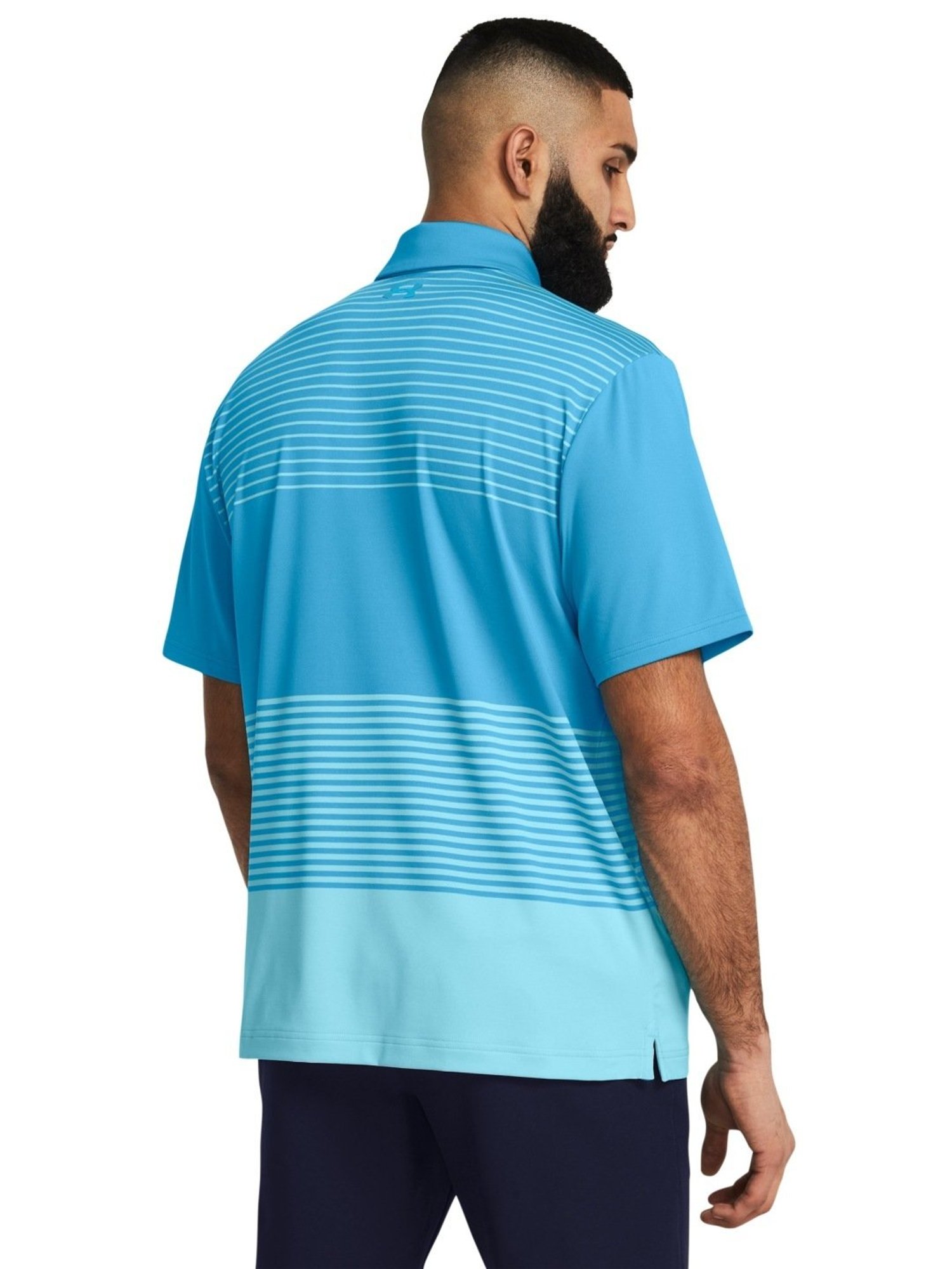 Under Armour Blue Slim Fit Polo T-Shirt