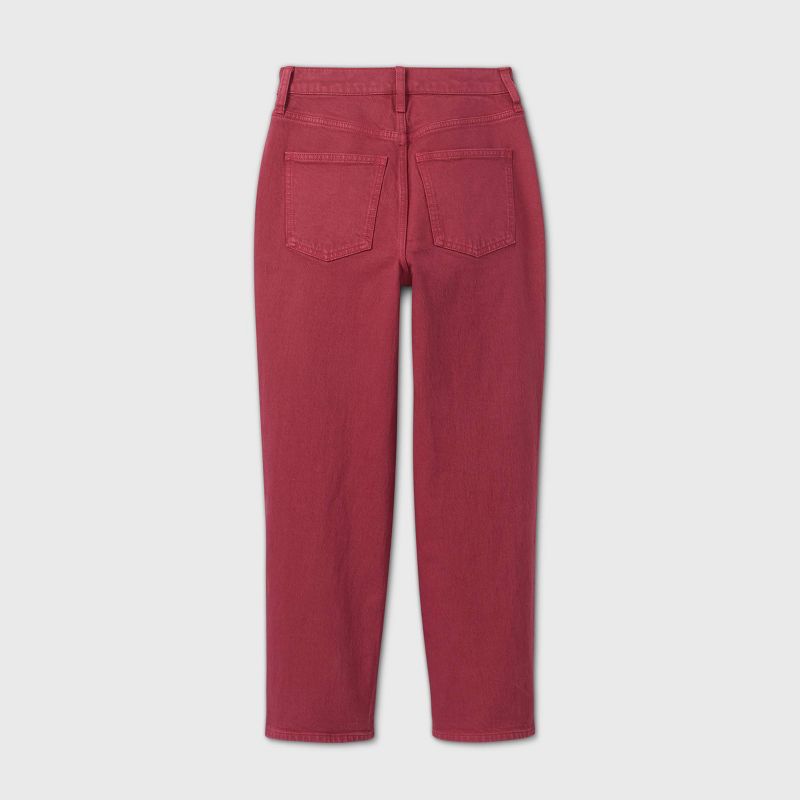 Women's Super-High Rise-Rise Vintage Straight Cropped Jeans - Universal Thread™ Sweet Rose 00