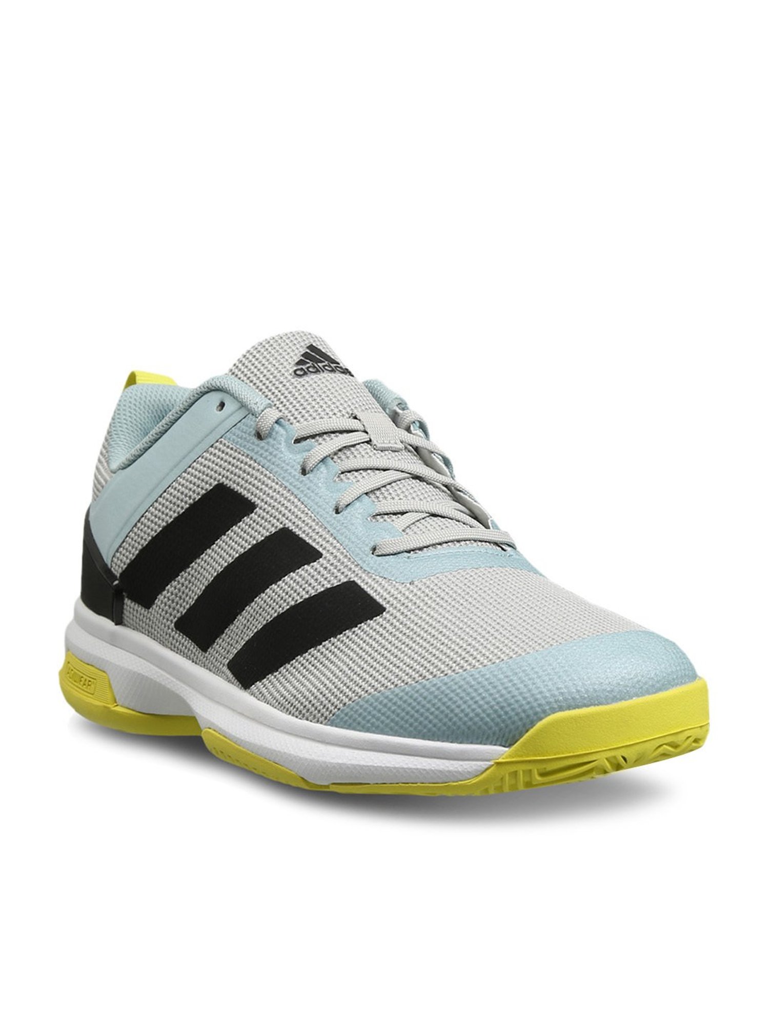 Adidas Men's TENS TOP Grey Tennis Shoes