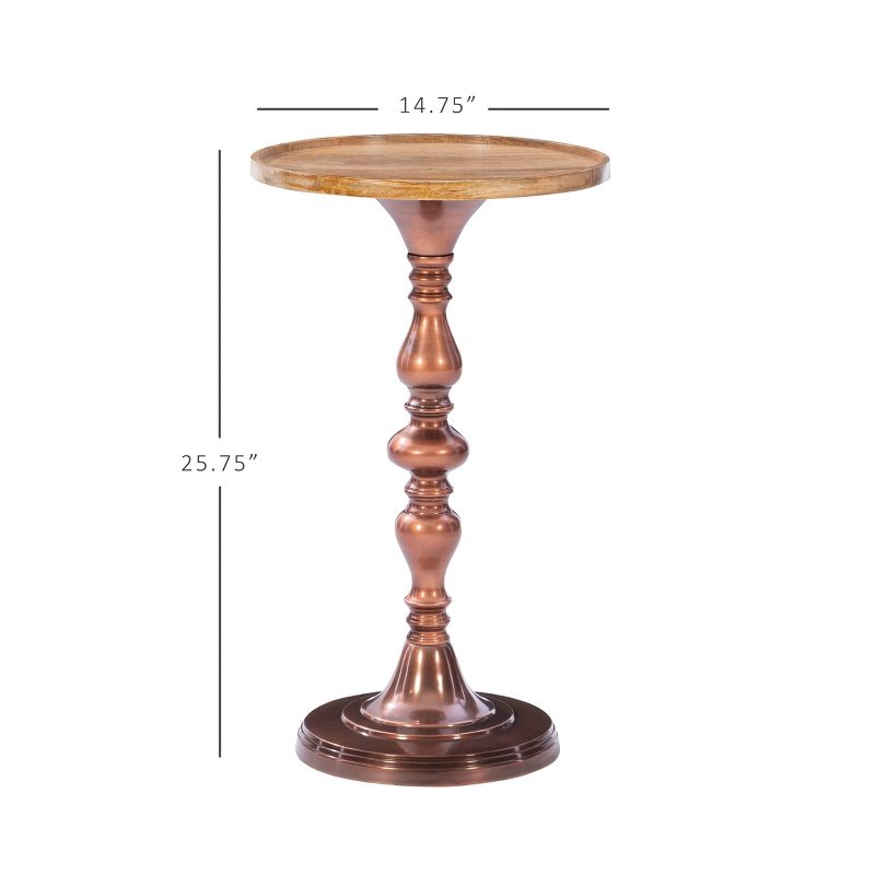 Sonrisa Side Table Copper - Powell Company