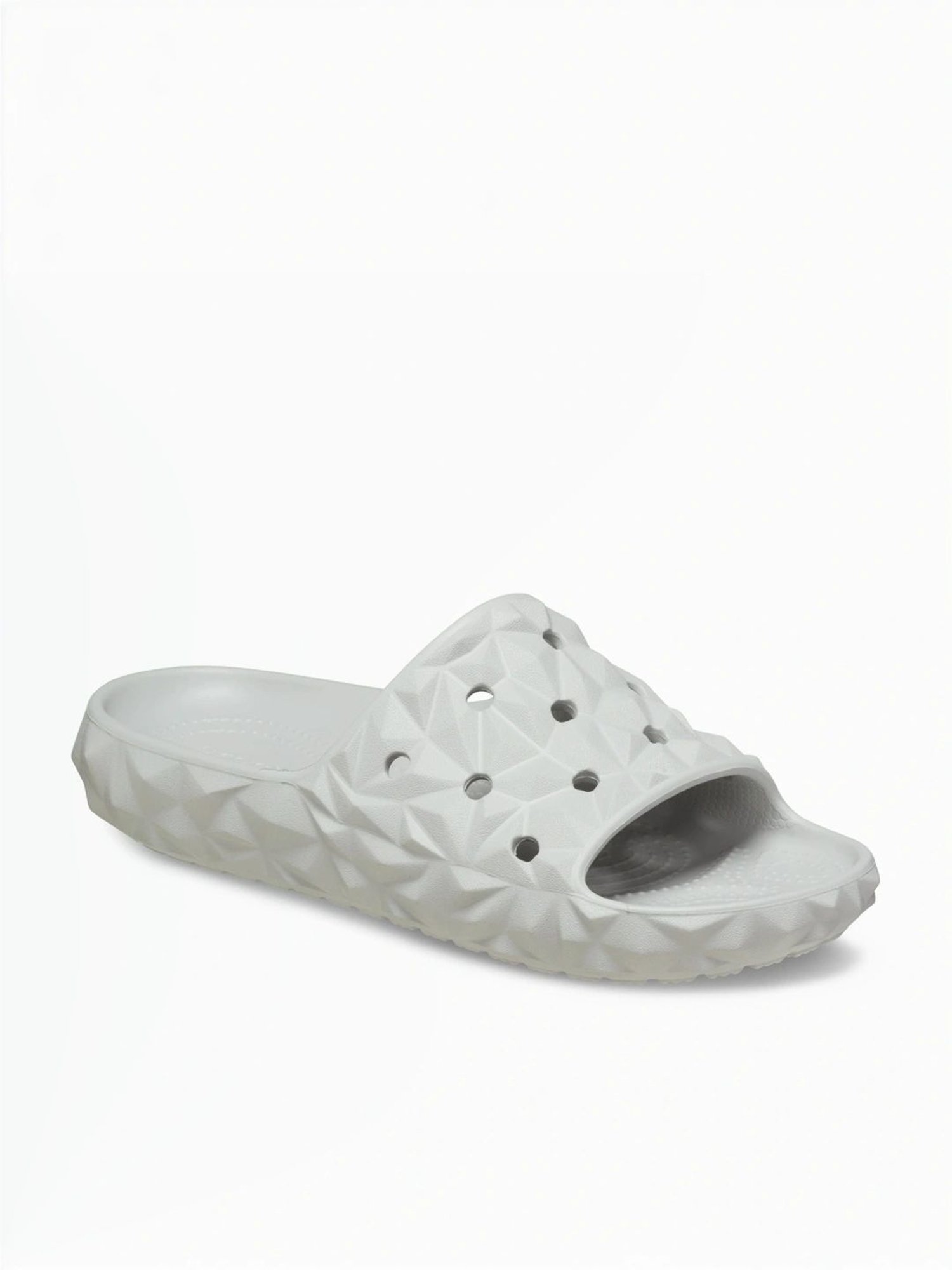 Crocs Men's Classic Grey Slides