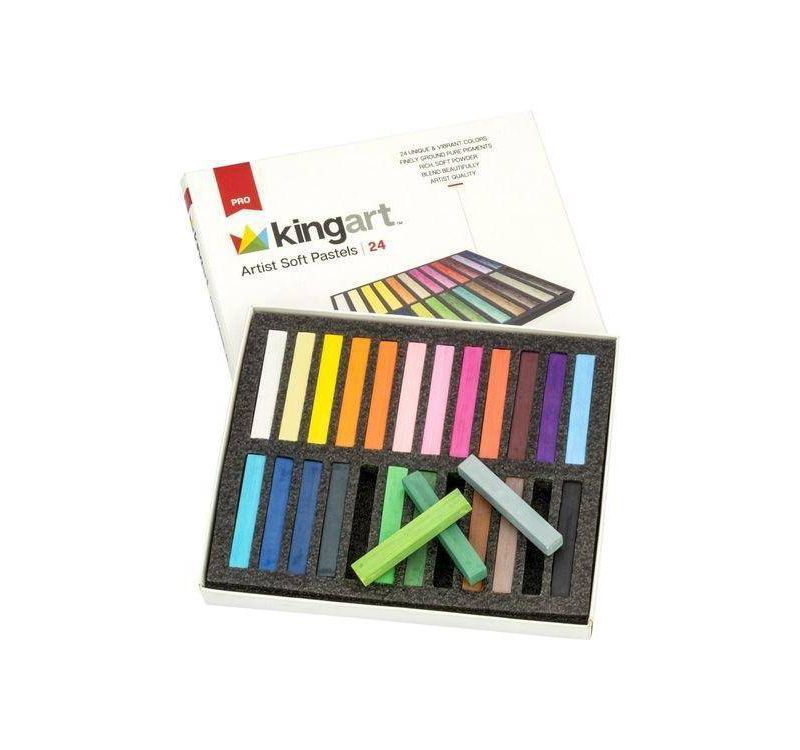 Kingart 78ct Travel Sketch & Draw w/Storage Bag Bundle