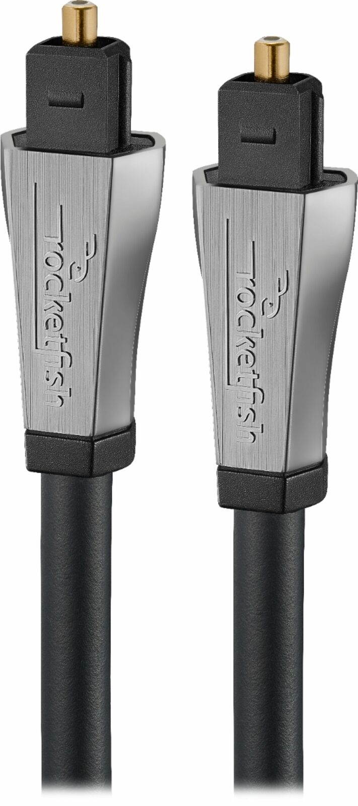 Rocketfish- 25 Toslink Optical Audio Cable - Black