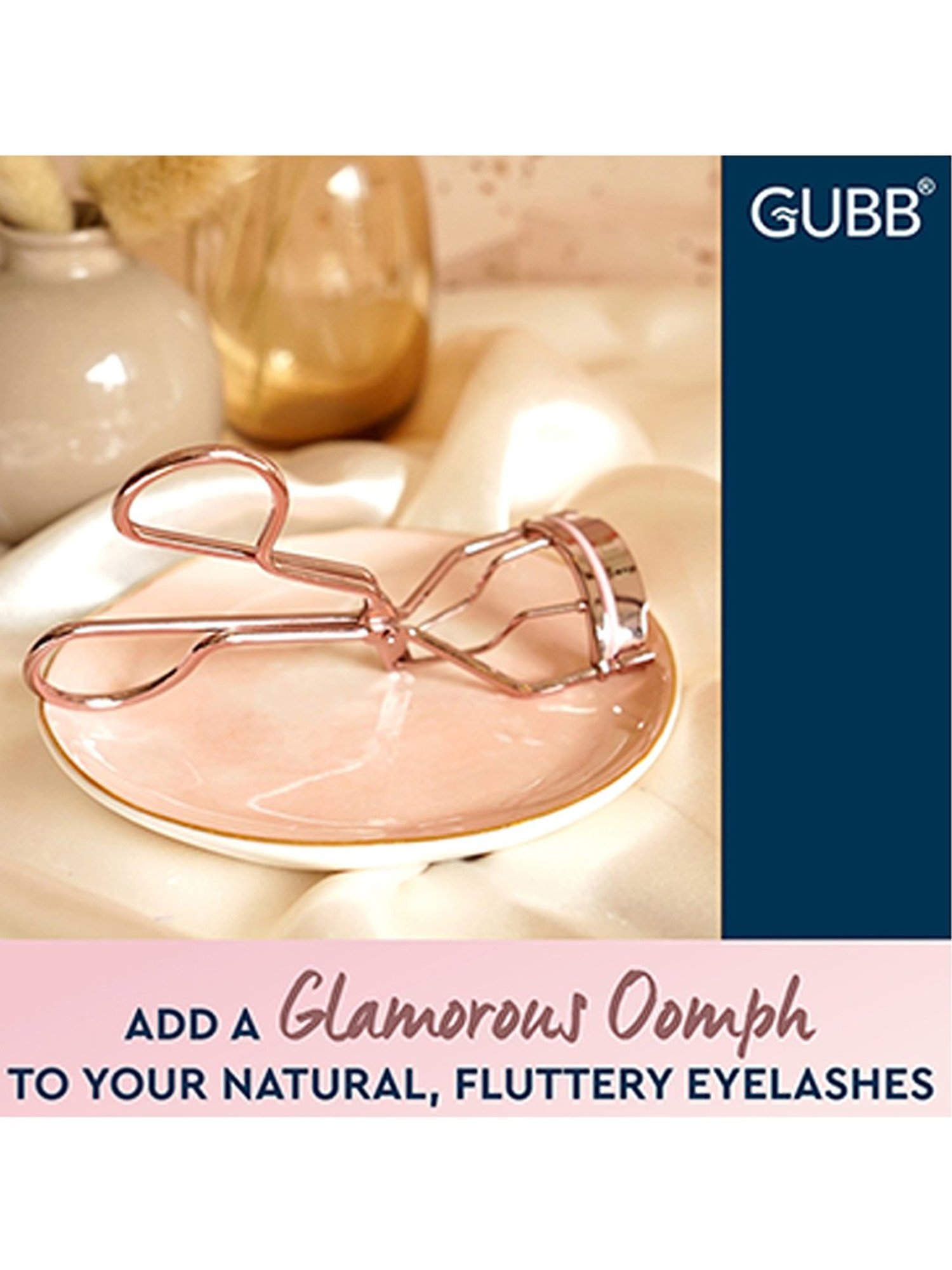 GUBB Gold Eyelash Curler for Women