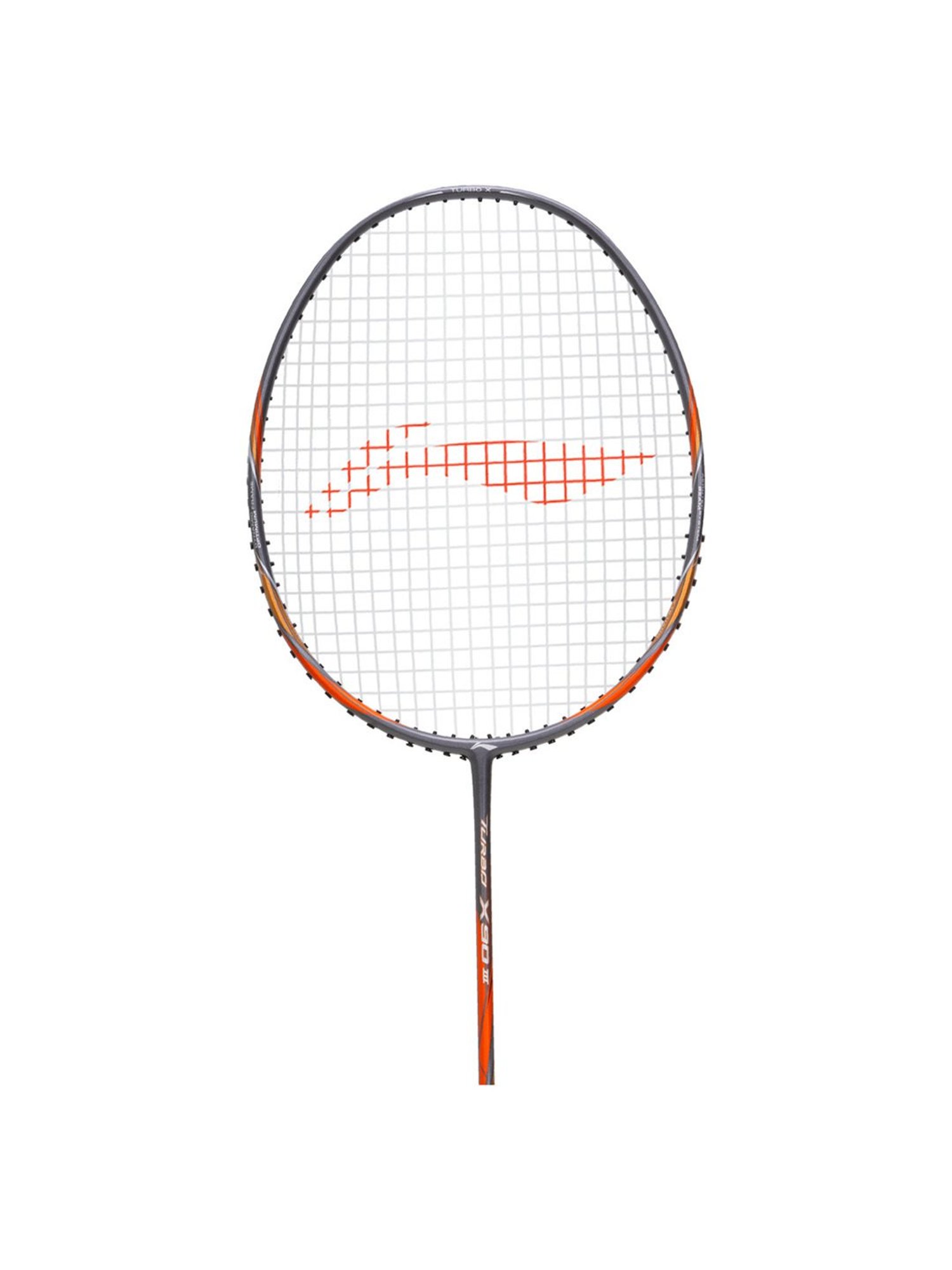 Li-Ning Turbo X III Badminton Racket (Grey) Size - Medium