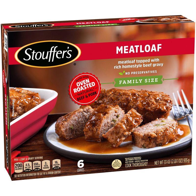 Stouffer's Family Size Frozen Meatloaf - 33oz