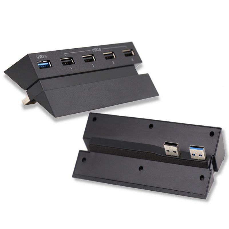 5 USB Port HUB Splitter USB3.0 High Speed 4HUB USB2.0 Splitter Connector Expander Hub Switch for Sony PS4 Playstation 4 Gaming Console