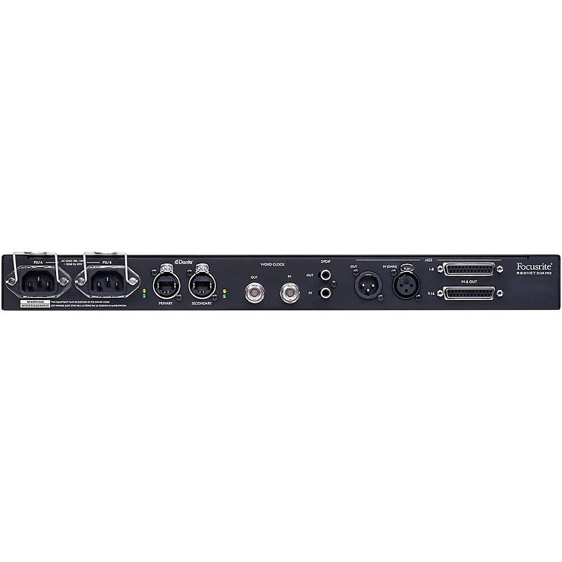 Focusrite RedNet D16R 16 MkII 16-channel Bi-Directional Digital Interface for Dante Networks