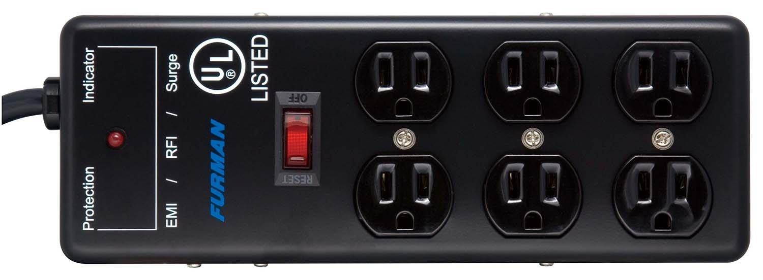 Furman SS6B 6 Outlet Pro Surge Protector Block Power Conditioner