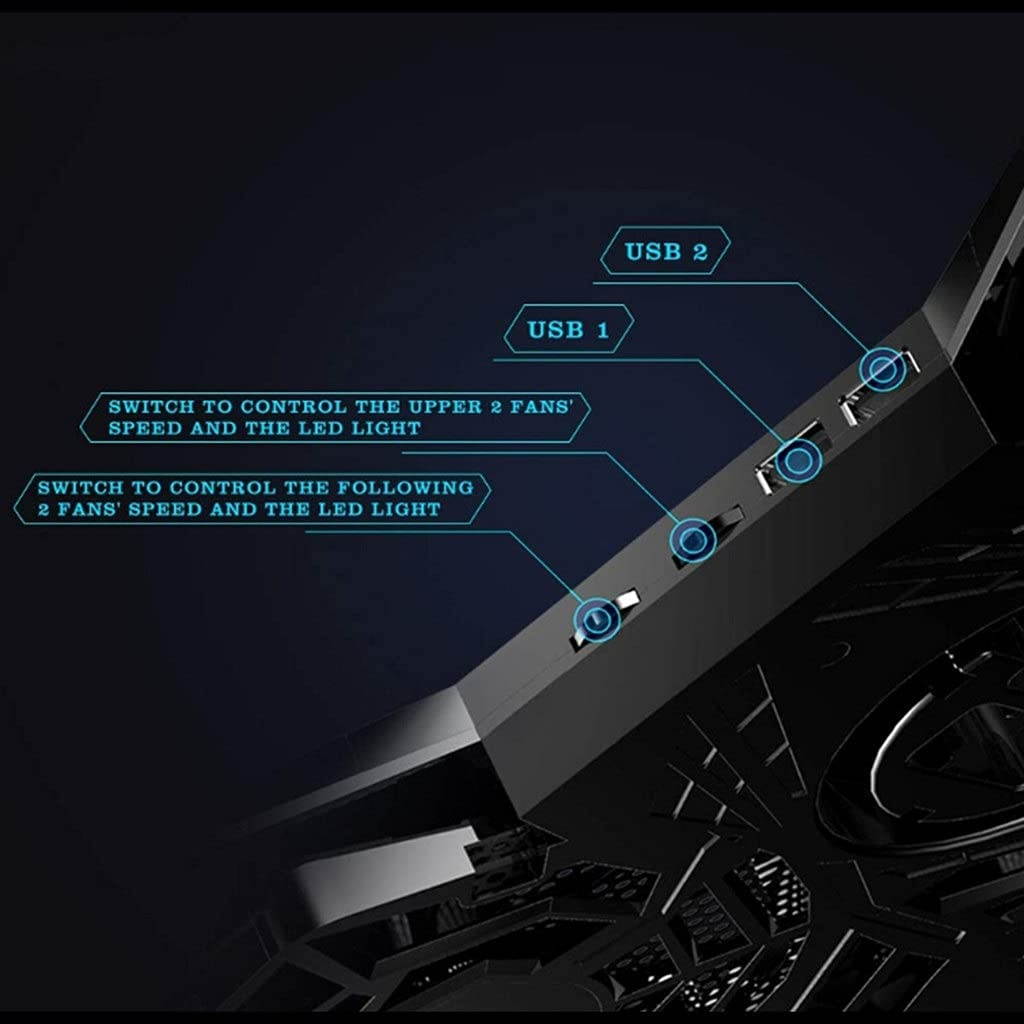 Computer Cooler USB Cooling Fan Laptop Notebook Cinema Cooler USB External Heat Sink Computer Bracket High Speed Mute Cool Pad (Color : NO.3)