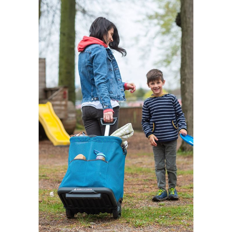 Gorilla Carts Collapsible Soft-Sided Folding Cart