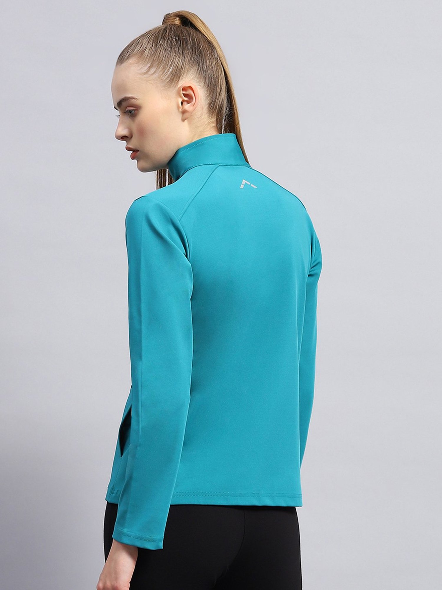Rock.it Turquoise Regular Fit Sports Jacket