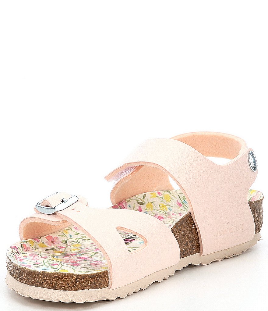 Birkenstock Girls' Colorado Vegan Leather Floral Sandals (Toddler)