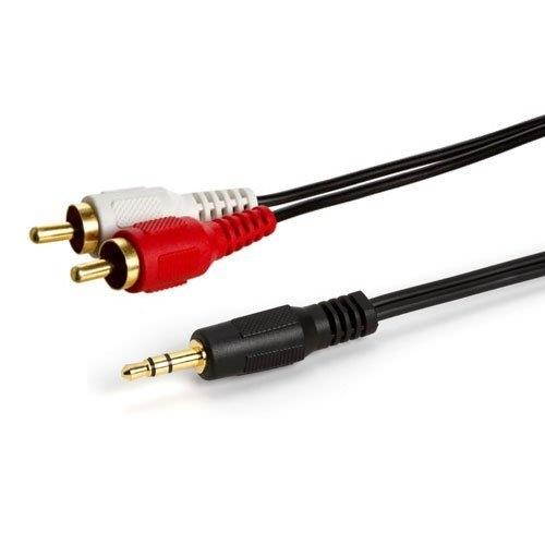 Comprehensive Cable and Connectivity MPS-2PP-10ST 10FT 3.5 STEREO M TO 2RCAM CBLE
